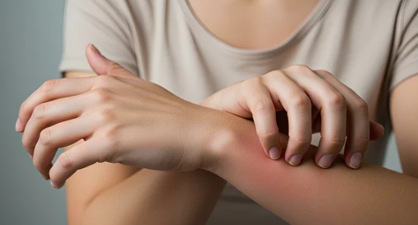 illustration of more serious B12 injection side effects such as swelling and rash